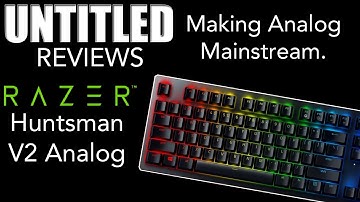 Making Analog Mainstream. || Razer Huntsman V2 Analog Keyboard Unboxing & Review