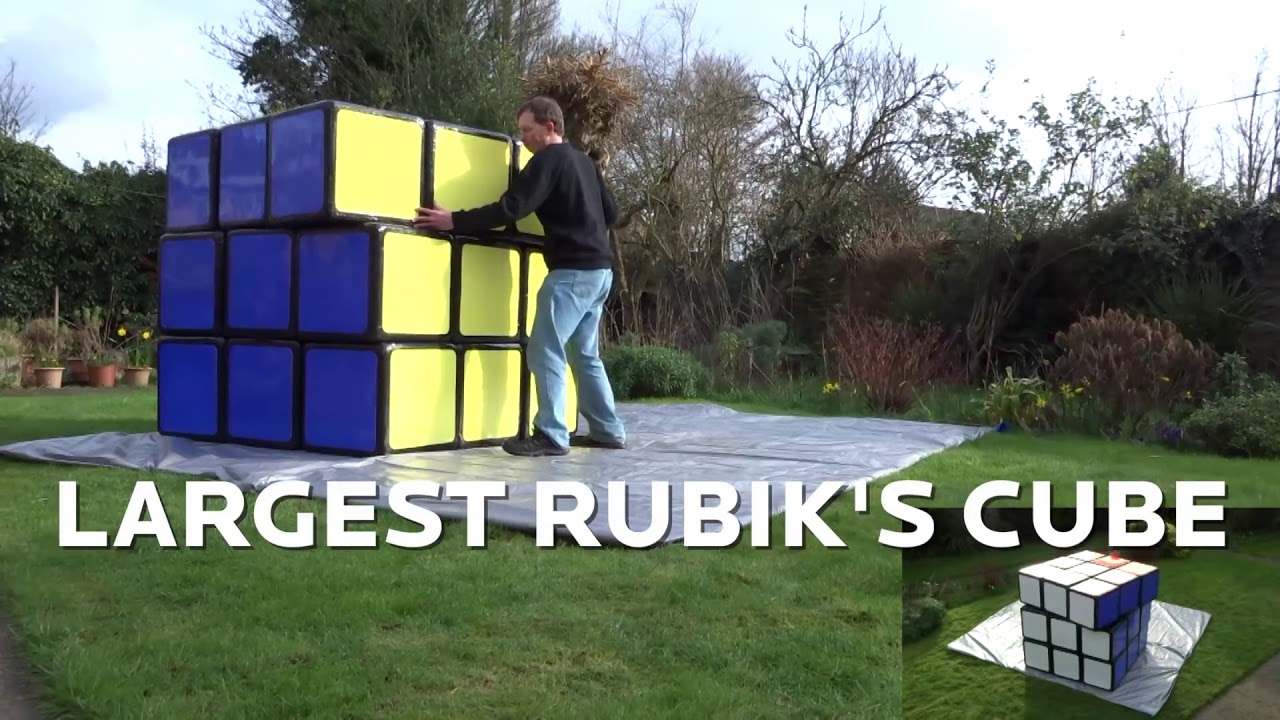 World's largest rubic cube - YouTube