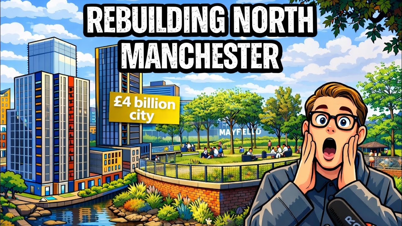 Manchester to INVEST £4 BILLION in MASSIVE Victoria North REGENERATION ‼️