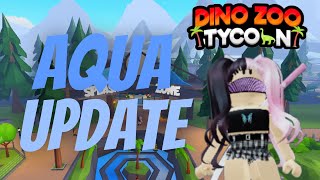 *AQUA UPDATE* DINOSAUR ZOO TYCOON | ROBLOX screenshot 1