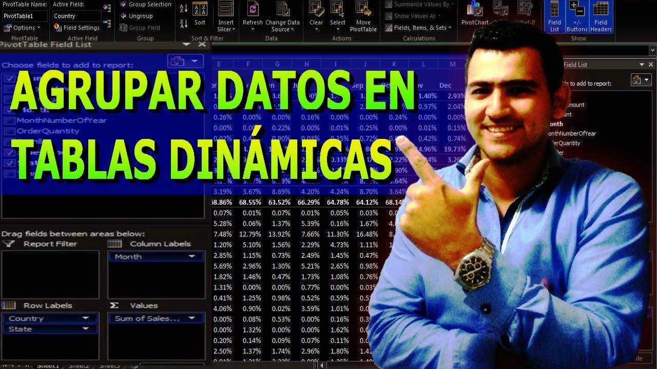 Como AGRUPAR DATOS En Una TABLA DINAMICA En Excel Intevalos De
