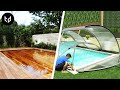 Amazing Pools That Are ON ANOTHER LEVEL (Movable Floor Hidden Swimming Pools & Pool Inventions)