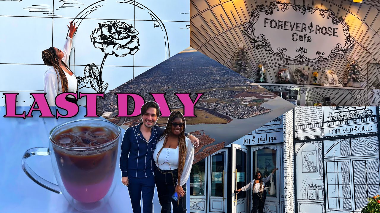 Last Day in Dubai Vlog 2023 Forever Rose Cafe + We Met Ebraheem from Netflix Dubai Bling ️☕️