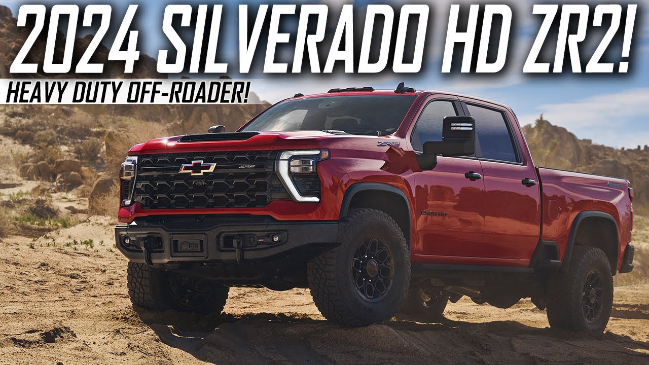 New 2024 Silverado HD ZR2 & Bison Revealed! YouTube