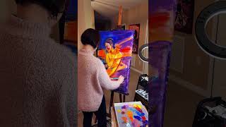"Save The Light" | Painting Process #shorts #artshorts
