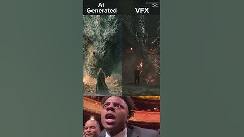 AI generated vs VFX