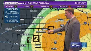 May 8, 2024, night forecast