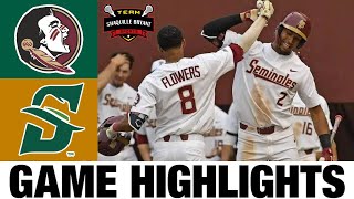 #9 Florida State vs Stetson Highlights - Tallahassee Regional | 2024 NCAA Baseball Championships