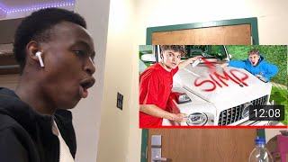 I Tricked FaZe Rug Into Thinking His Car Got Destroyed **REACTION**