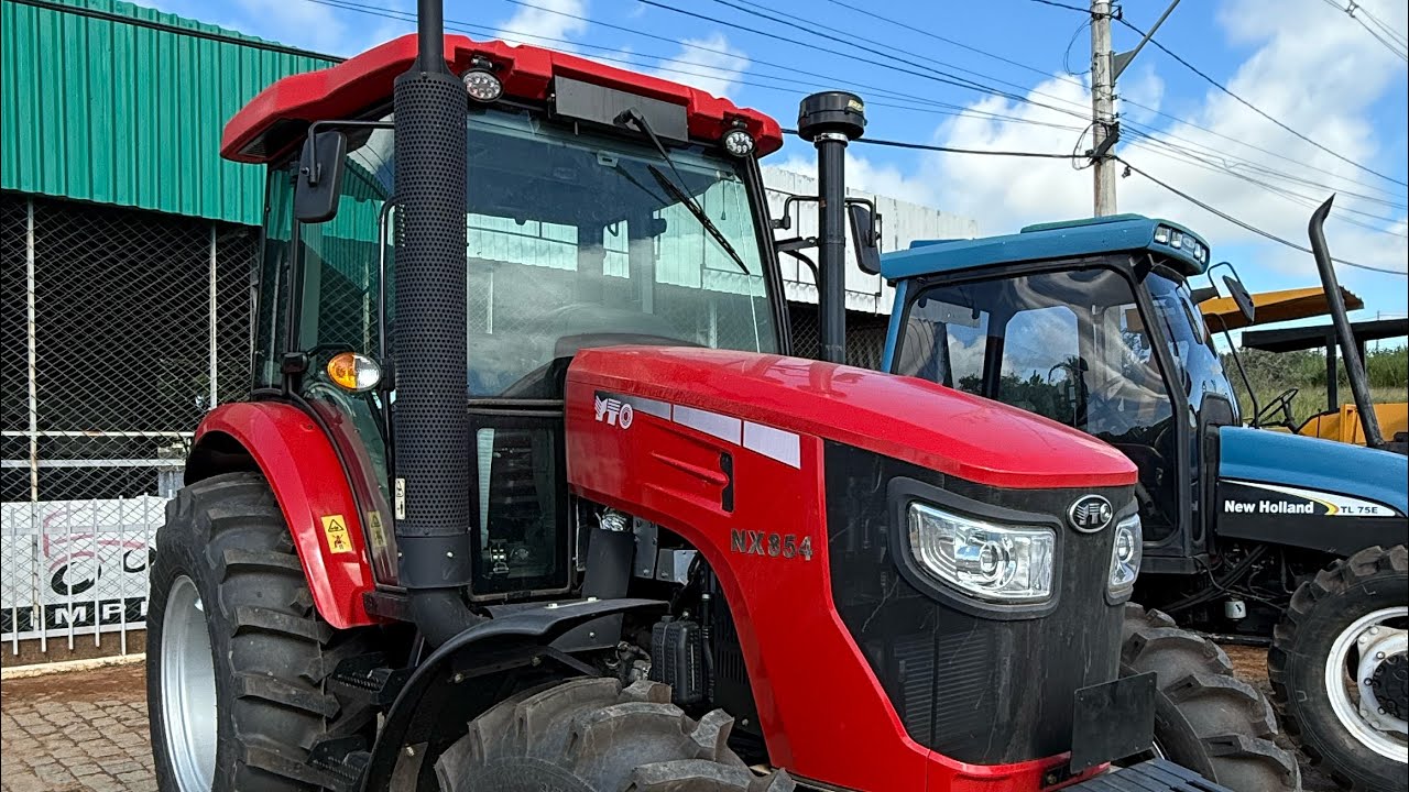 Trator YTO 85cv - NX 854 (Demonstração)