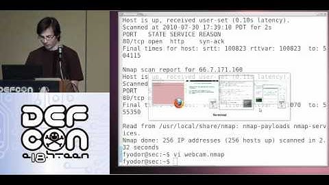 DEFCON 18: Mastering the Nmap Scripting Engine 3/3