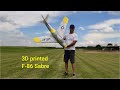 F-86 Sabre by 3Dlabprint at CBM 2021.Feb.28