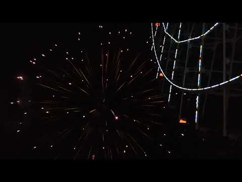 ფეიერვერკი მთაწმინდის პარკისგან - Mtatsminda Park Fireworks