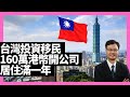香港人160萬港幣投資移民台灣 註冊開公司 需居住滿一年－D100 台灣若比鄰（主持：王德全、Mon姐）