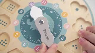 PolarB Shape Sorting Clock
