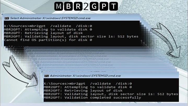 A Solution to "Cannot find OS partition(s) for disk 0" - MBR2GPT