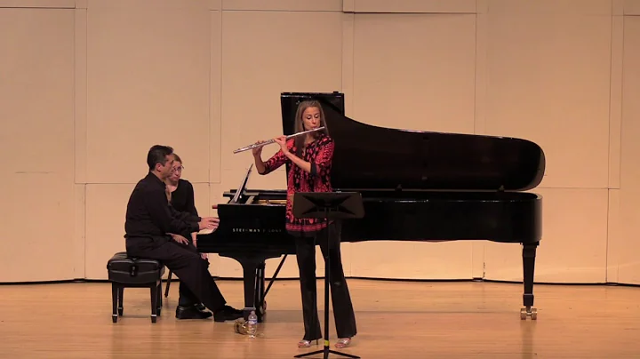 Eric Ewazen: Sonata No. 1 for Flute and Piano, I. ...