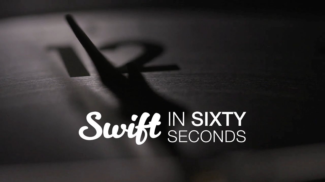 Introduction – Swift in Sixty Seconds - YouTube