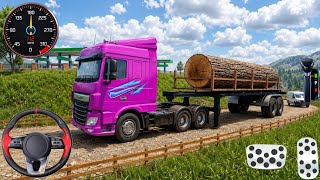 City American Truck Cargo Trailer Driving _ Transporter Delivery Truck Simulator Android GamePlay screenshot 3