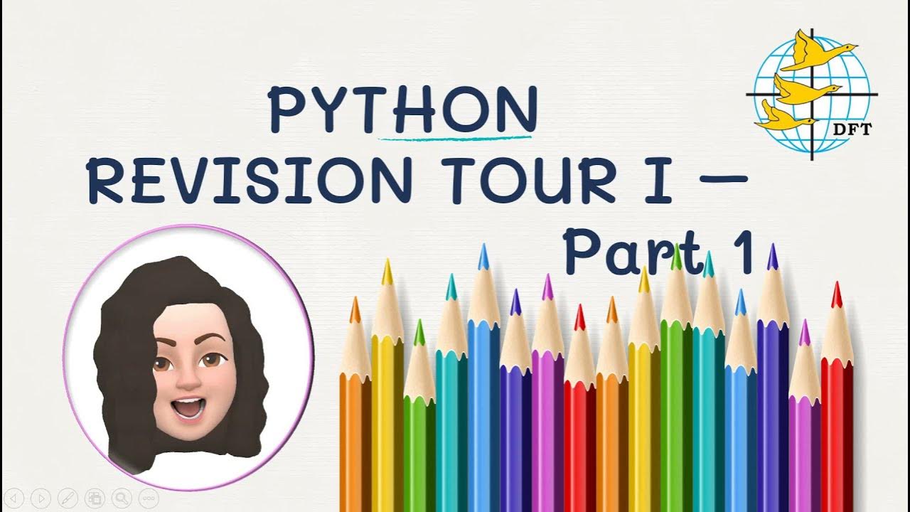 Python Revision Tour I - Part - Introduction of Python - YouTube