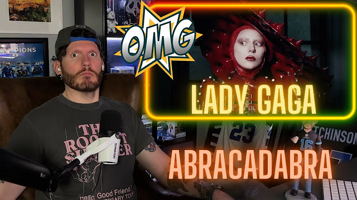 This was an EXPERIENCE! | Lady Gaga Abracadabra REACTION