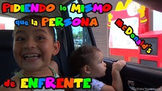 PIDIENDO LO MISMO QUE LA PERSONA DE ENFRENTE | RETO | CHALLENGE \/\/ YESLY