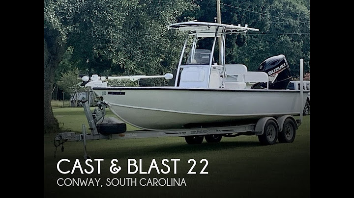 Cast and blast boats for sale