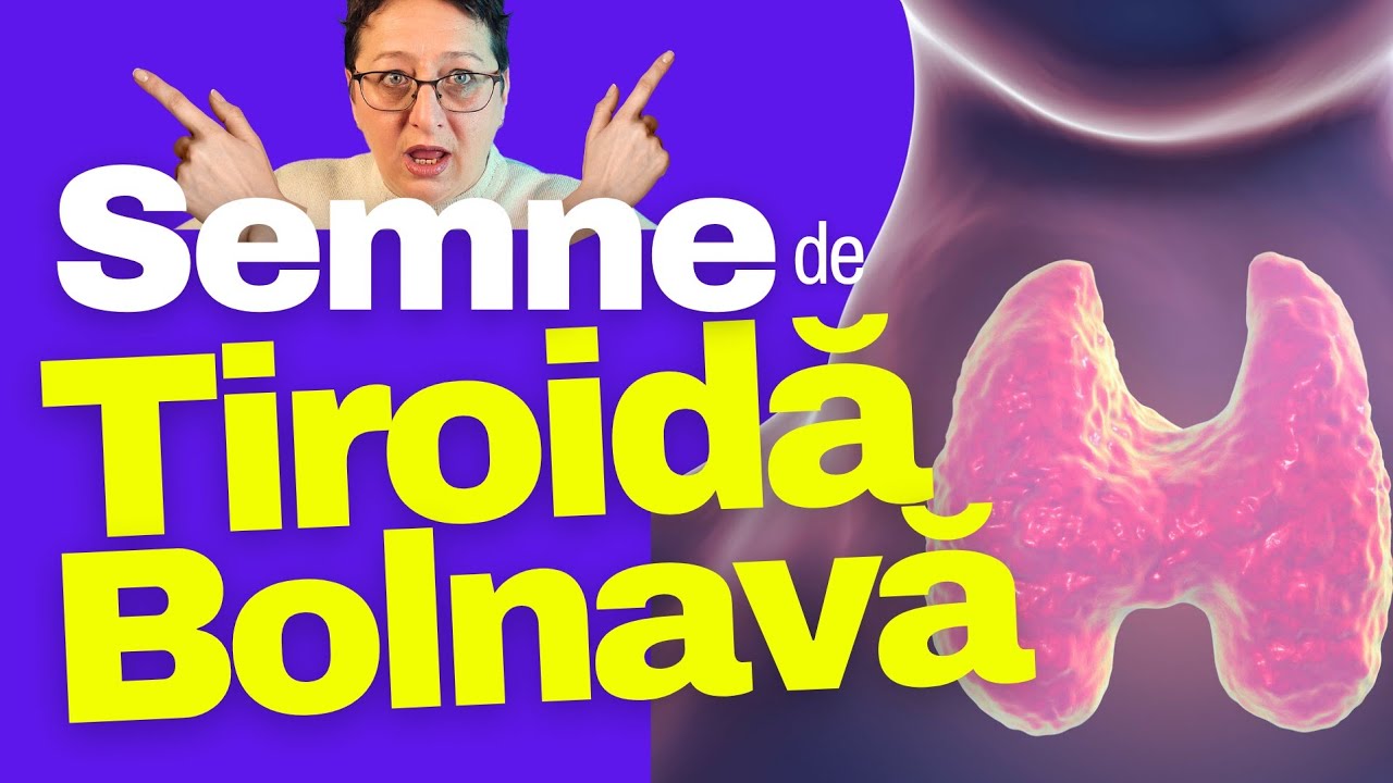 Iată Simptomele unei Boli de Tiroidă