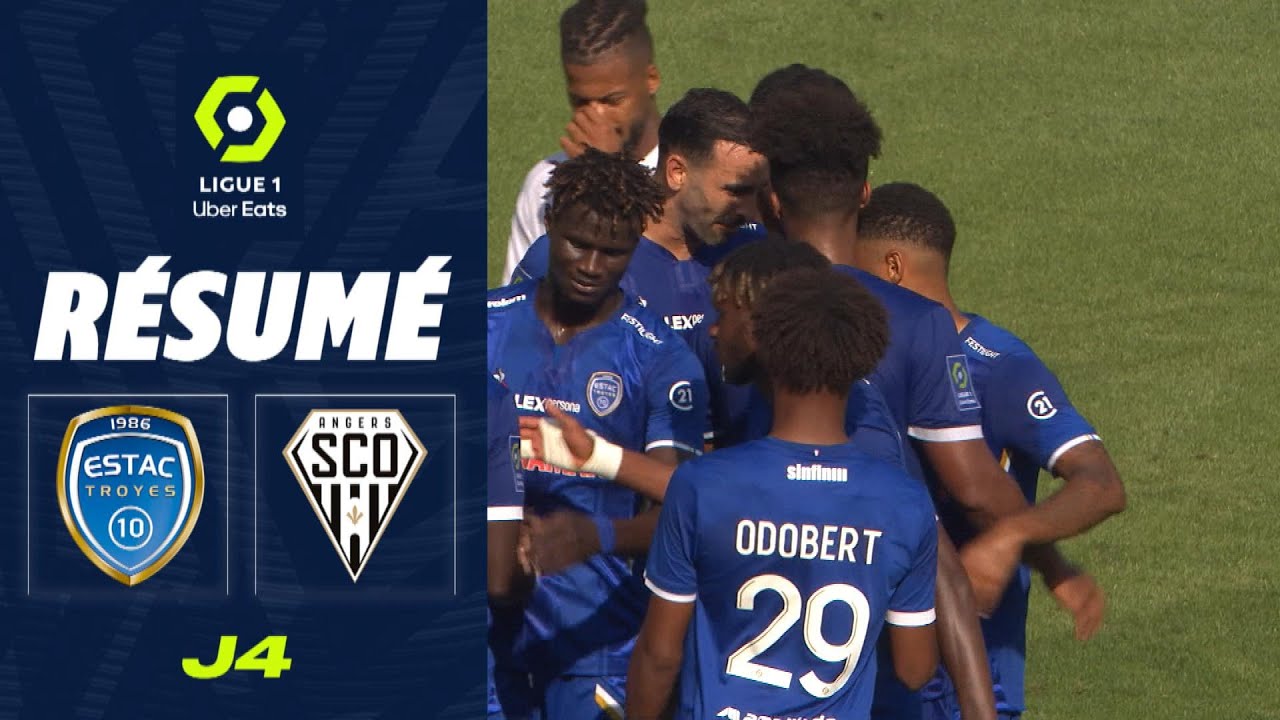 ESTAC TROYES - ANGERS SCO (3 - 1) - Résumé - (ESTAC - SCO) / 2022-2023