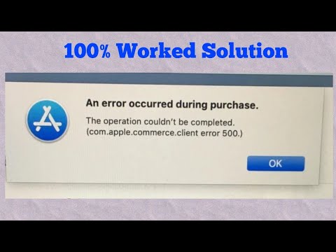 How to Fix ‘com.apple.commerce.client error 500’ in App Store