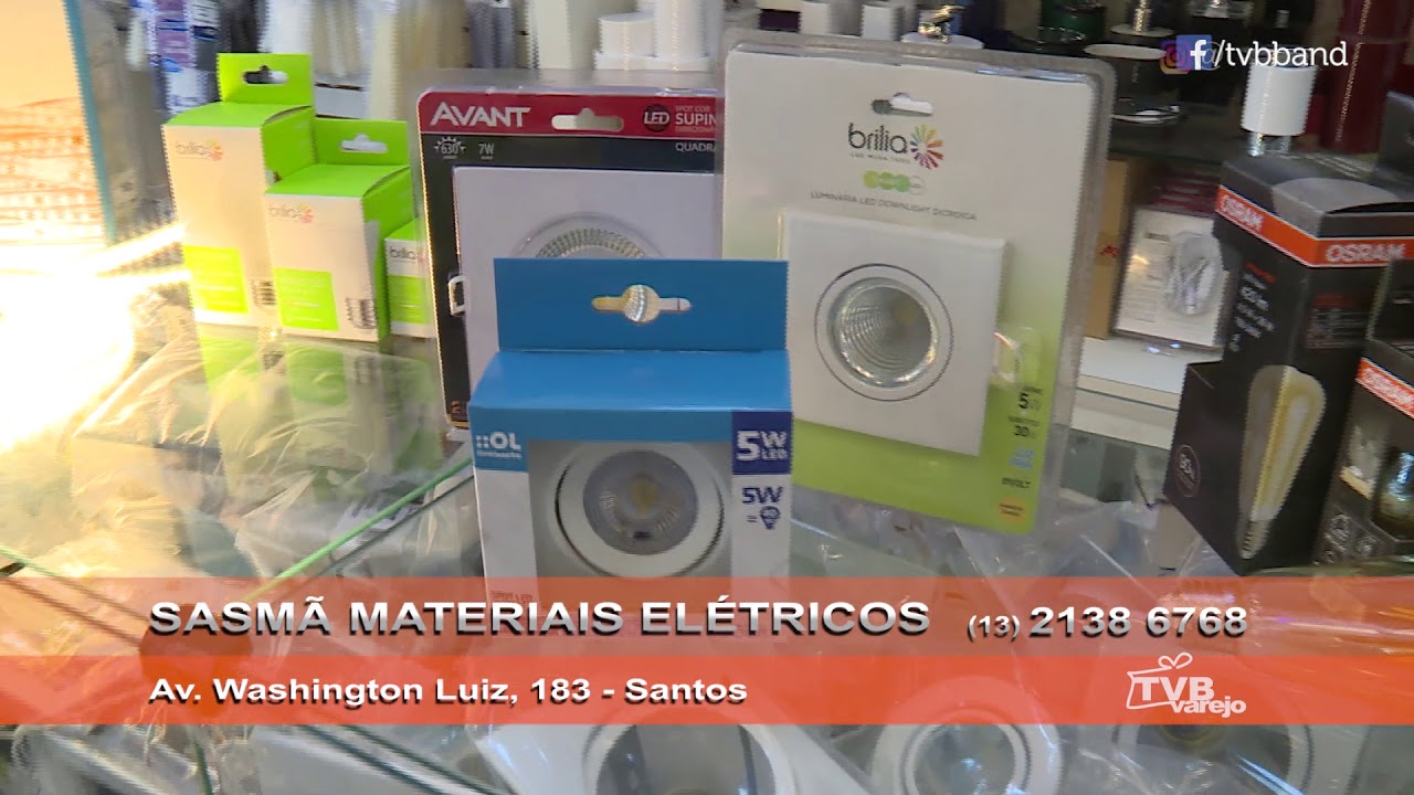 TVB VAREJO - SASMÃ MATERIAIS ELÉTRICOS 1151 - YouTube
