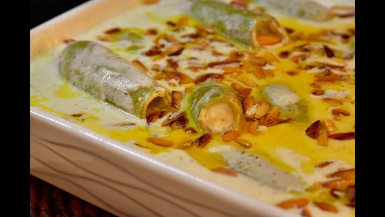 محشي كوسا باللبن خطوه بخطوه من اطيب الوصفات Stuffed zucchini with yogurt
