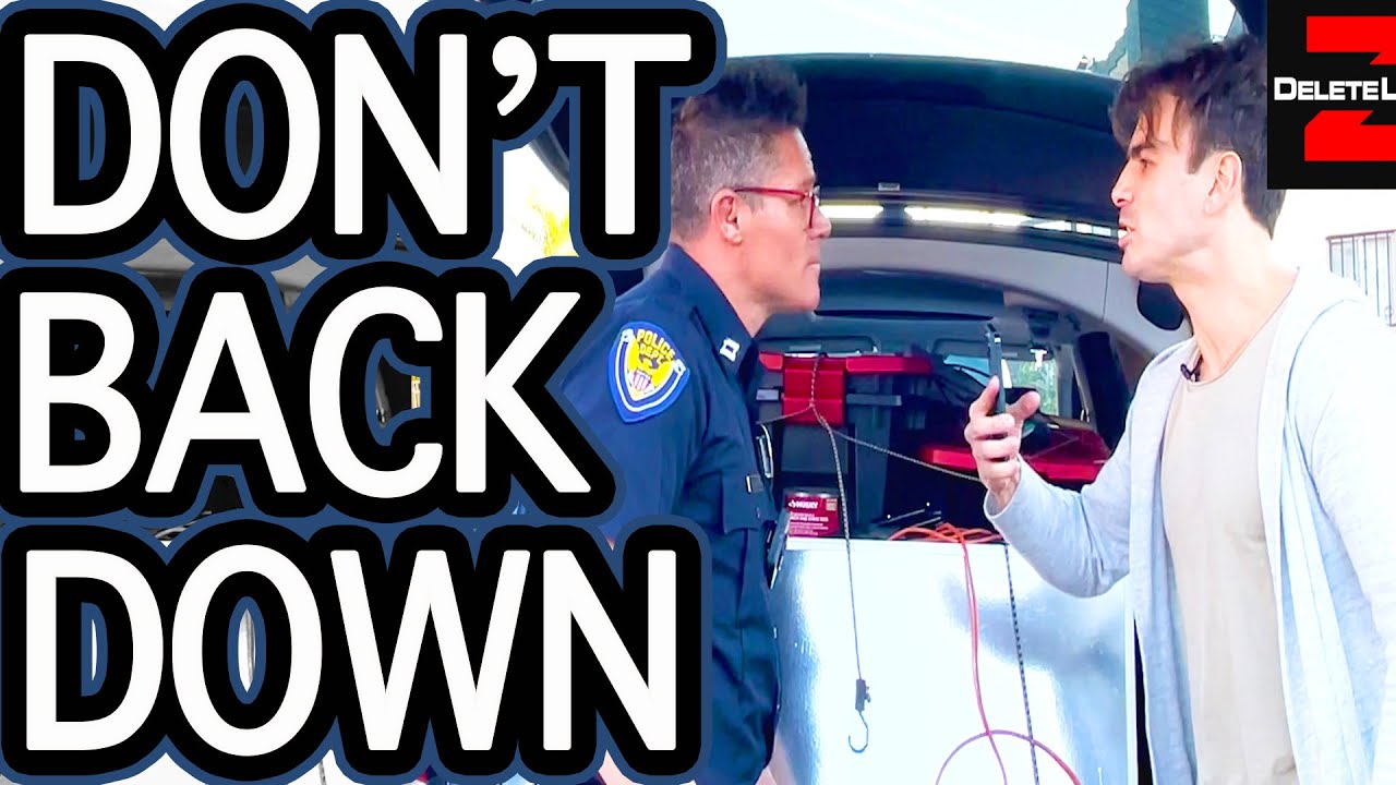 Trifold-Visor You Must Know, Especially for Non-Articulate Persons, Never Talk to Cops, DeleteLawZ