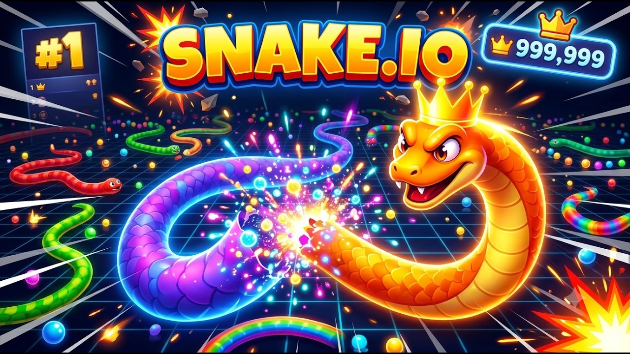 🔥 Snake.IO LIVE 🔴🐍 | Can I Become the Biggest Snake in Snake.io? 😱 ...