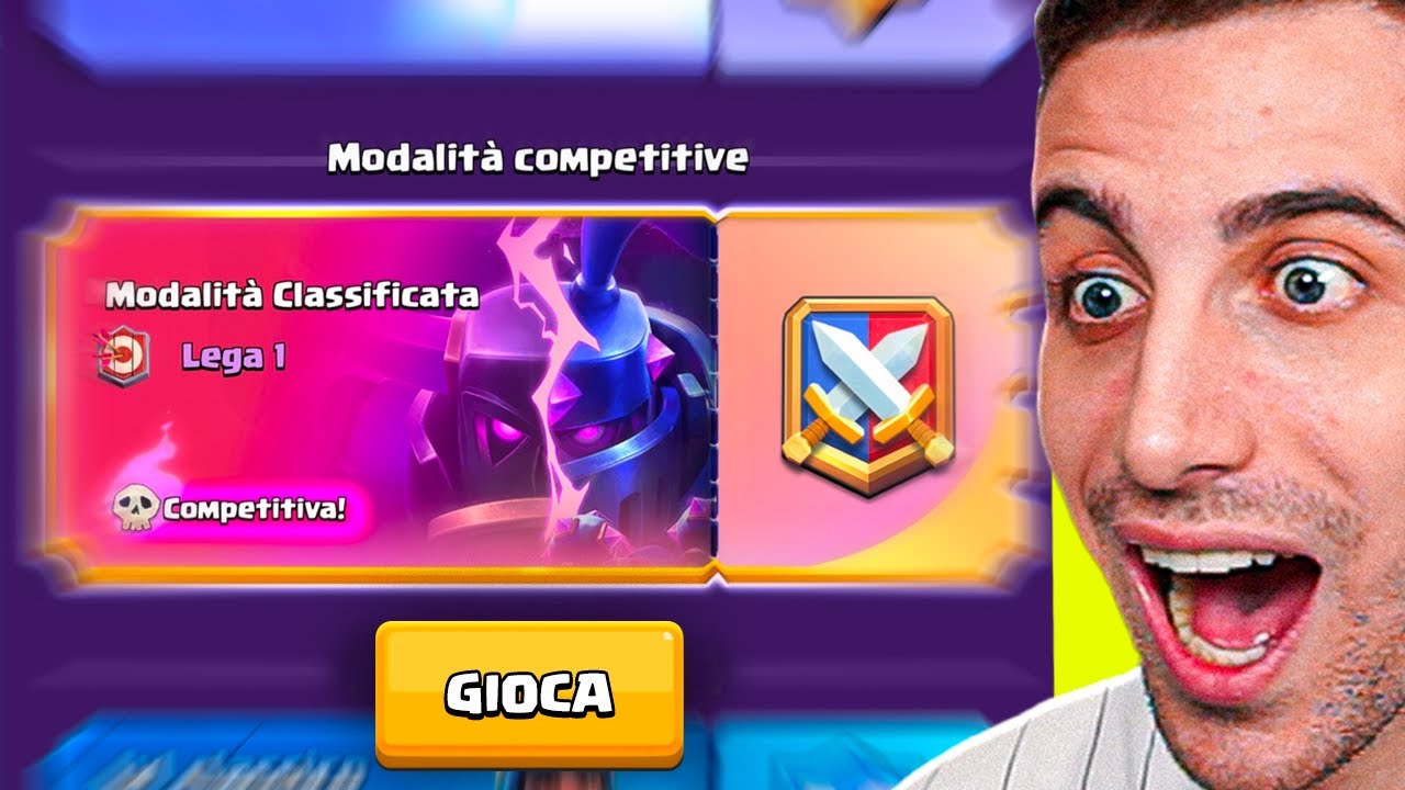 Gioco le RANKED su Clash Royale per la PRIMA VOLTA! *COMPETITIVO* Clash ...