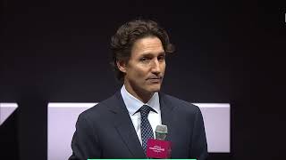Trudeau's World Knowledge Forum 2025 Message #shorts