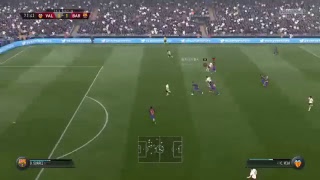 FIFA 17_2017102801 監督キャリアモード_'18-'19_ラ・リーガ・サンタンデール_マッチデイ26_バレンシアCF 0-2 FCバルセロナ