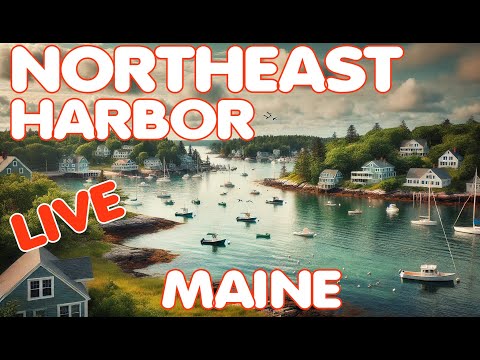Acadia National Park, Northeast Harbor Live Stream