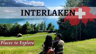 Hidden Gem In Interlaken |Things To Do In Interlaken| Switzerland Travel Vlog| Itinerary Day1