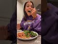 "What I eat in a day" (TikTok Complication)