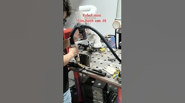Robot mini vận hành cực đơn giản         #robothan #robotmini #robotdongtac #tudonghoa
