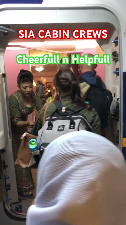 SIA cabin crews will always be no 1 in the world