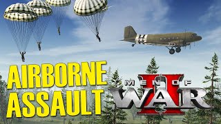 VALIANT PARATROOPERS drop into ENEMY TERRITORY UNDER FIRE! | Men of War 2 Gameplay