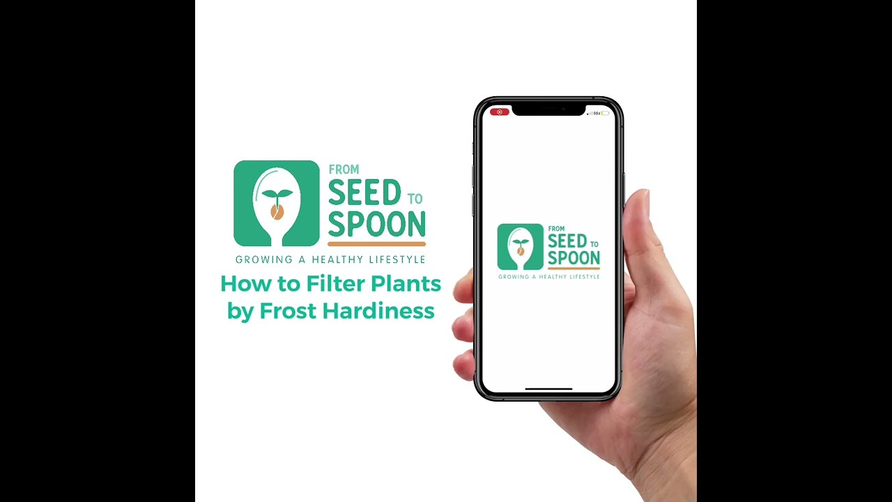 How to Filter Plants by Frost Hardiness - From Seed to Spoon App Feature #Short