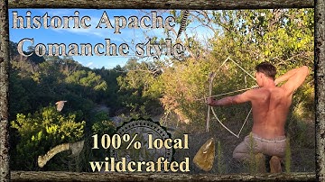 STONE-AGE BOW BUILD: complete process, historically accurate Southwest Native style.