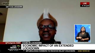 COVID-19 lockdown extension - Khaya Sithole reacts