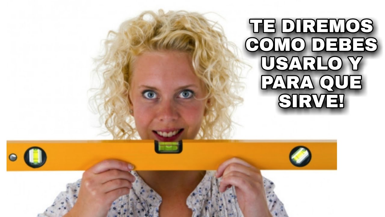 COMO USAR UN NIVEL DE BURBUJA