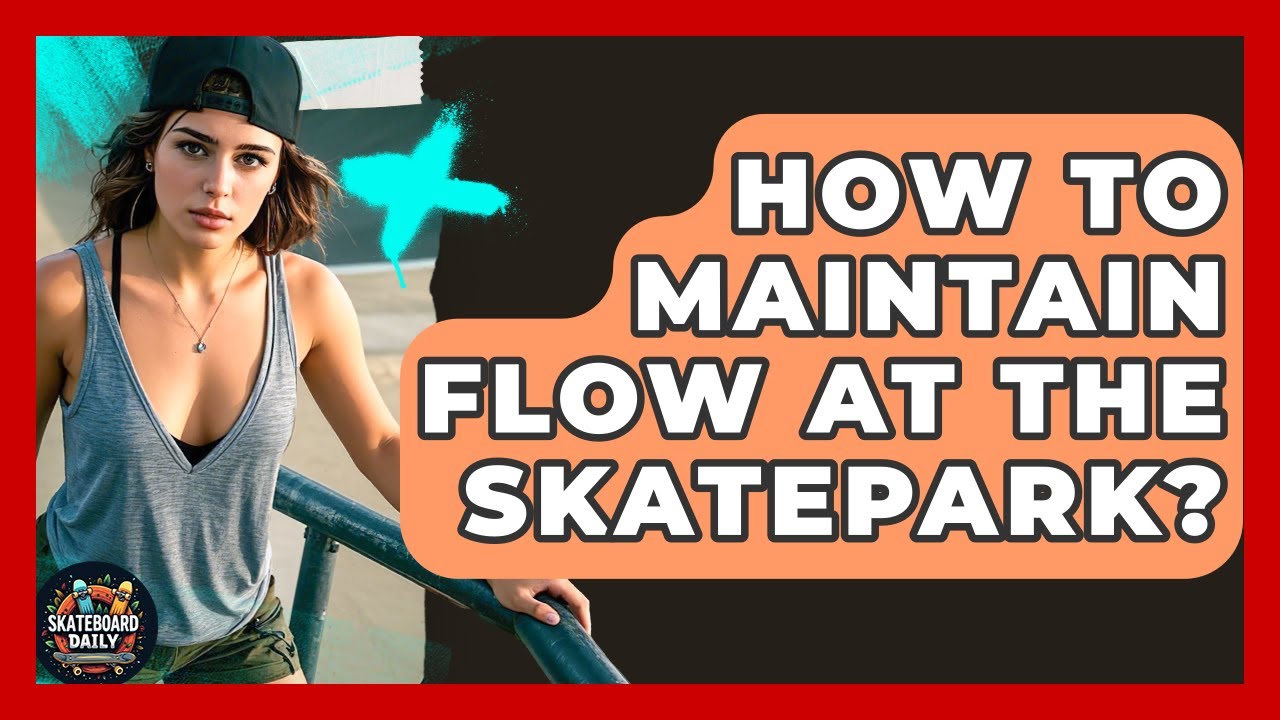 How To Maintain Flow At The Skatepark? - Skateboard Daily