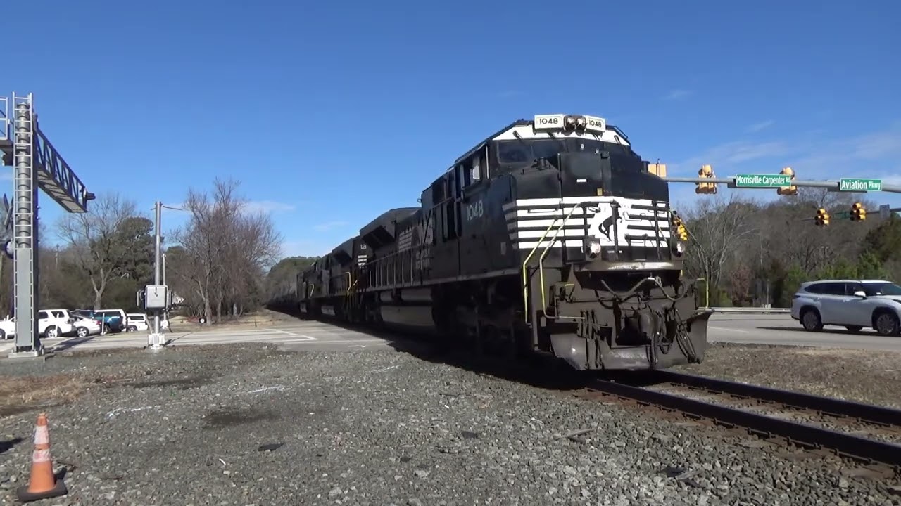 Amtrak and Norfolk Southern Trains on the NC Line