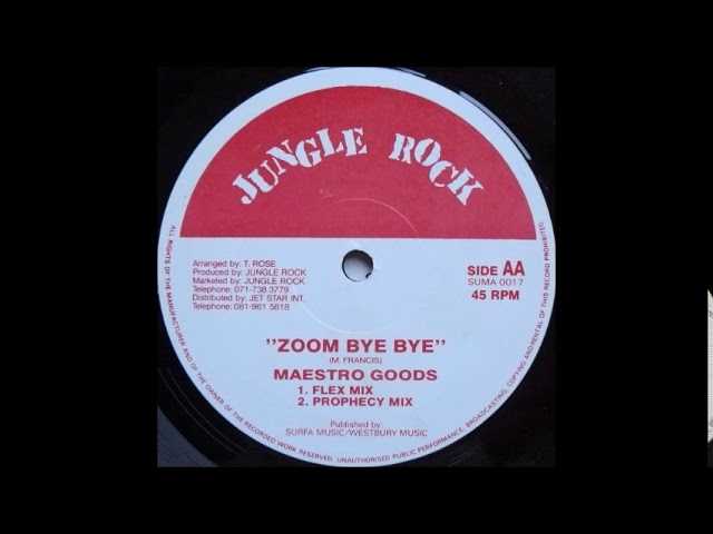 Maestro Goods -  Zoom Bye Bye  (1993)  Boom Bye Bye Riddim